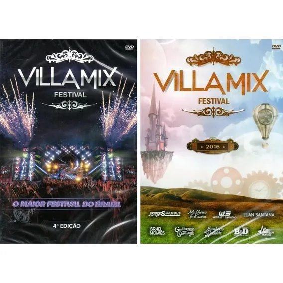 Dvd Villa Mix - Colecao Foto 1