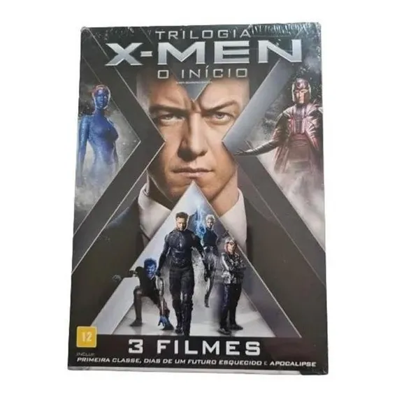 Dvd X-men Trilogia O Início Foto 1