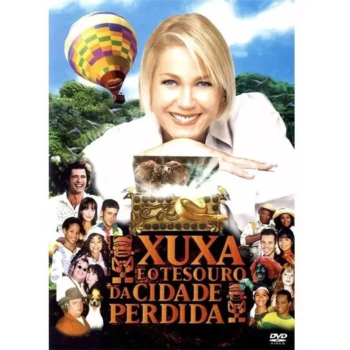 Dvd Xuxa E O Tesouro Da Cidade Perdida- Original Novo Lacrad Foto 1