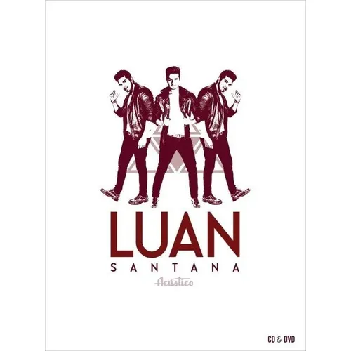 Dvd+cd Luan Santana-acústico, Novo, Lacrado, Original Foto 1