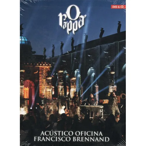 Dvd+cd O Rappa Acústico Oficina Francisco Brennand Original Foto 1