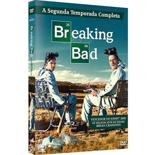 Dvds Breaking Bad - A Química Do Mal 2ª Temporada (4 Dvds Foto 1