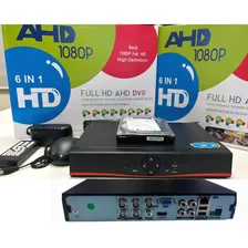 Dvr 4 Canais - Full Hd 1080p 6em1 + Hd 500gb App Xmeye Foto mini 1