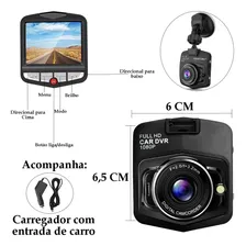 Dvr Automotivo Câmera Frontal Interna Ré Grava Imagem E Som Foto mini 4