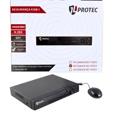 DVR Gravador 8 canais JL Protec 6008a Full HD Segurança 1080n P2P Bivolt 110V/220V Foto  mini 1
