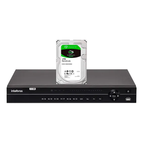 Dvr Gravador Digital Intelbras Mhdx 1232 32 Canais Hd 2tb Ba Foto 1