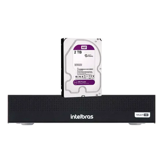 Dvr Gravador Intelbras Mhdx 3008-c 5mp + Hd Purple 2tb Foto 1