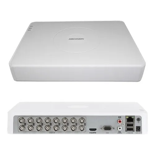 DVR Hikvision para 16 câmeras Turbo Hd 720p - Electrocom Foto 1