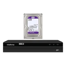 Dvr Intelbras 8ch Mhdx 1308 Inteligente Multi Hd C/ Hd 1tb 127/220v Foto  mini 1