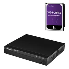 Dvr Multi Hd Mhdx 1216 16 Canais Com Hd 1tb Purple Intelbras Voltagem 127v/220v Foto mini  3