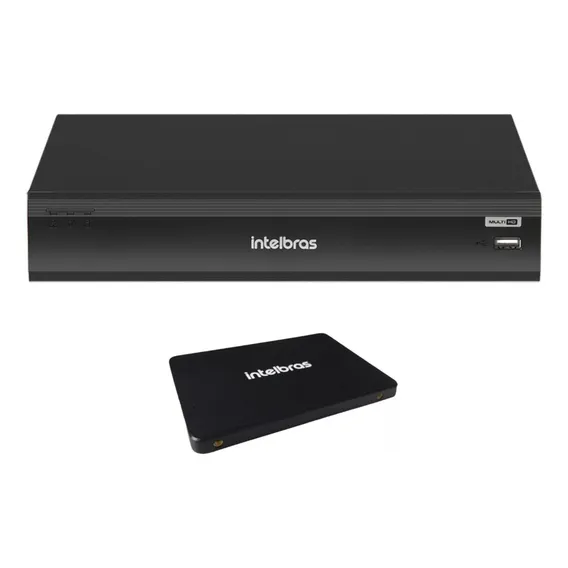 Dvr Stand Alone 08 Canais Mhdx 1308 + Ssd 512gb Intelbras Foto 1