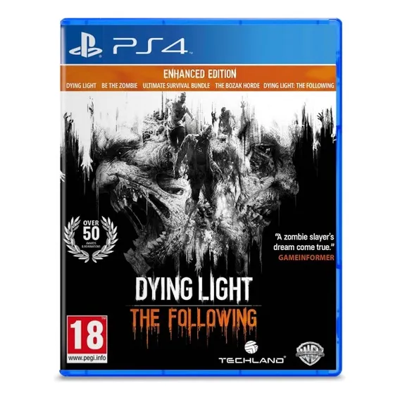 Dying Light Enhanced Edition Techland PS4 Físico Foto 1