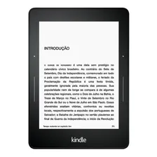 E-Reader Kindle Voyage 4GB preto com tela de 6