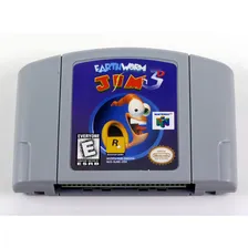 Earth Worm Jim 3d Nintendo 64 N64 Americano Salvando Foto mini 1