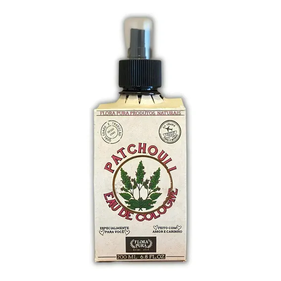 Eau De Cologne Patchouli- 200ml Flora Pura Foto 1