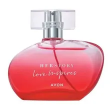 Eau De Parfum Herstory Love Inspires Perfume Feminino Avon 50ml Foto  mini 1