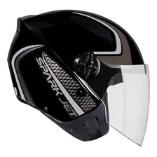 Ebf Capacete Spark Jet Speed + Viseira Fumê Foto mini 1