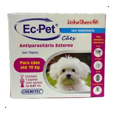 Ec-pet Até 10kg Contra Pulgas E Carrapatos - Chemitec Foto mini  3