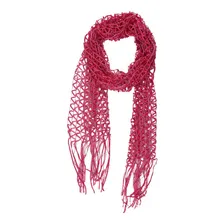 Echarpe Cachecol Pashmina Lenço Vazado Franja Inverno Foto  mini 1