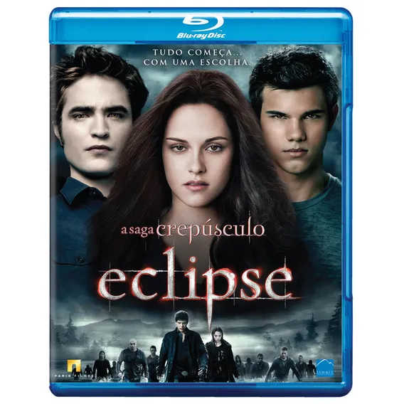Eclipse - Blu-ray - Robert Pattinson - Taylor Lautner - A Saga Crepúsculo Foto 1