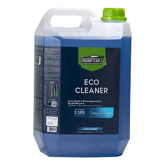 Eco Cleaner Shampoo E Desengraxante 5l Nobre Car Foto 1