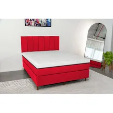 Eco New Colchões magnético embalado a vácuo Casal cor vermelho luxo Foto mini 2