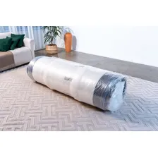 Eco New Colchões magnético Queen 1,58m x 1,98m massageador energia bio quantica infravermelho antigermes mais cama box mais cabeceira cor bege Foto mini  3
