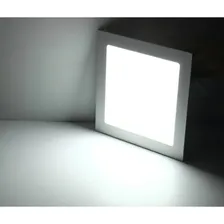 Economax Luminária Led Quadrada Sobrepor 18w 6500k Slim Estrutura Branco Bilvolt Foto mini 3