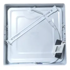 Economax Luminária Led Quadrada Sobrepor 18w 6500k Slim Estrutura Branco Bilvolt Foto mini 4