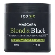 Ecosix Blond & Black Máscara Matizadora Platinum 500 Gr Foto mini 1