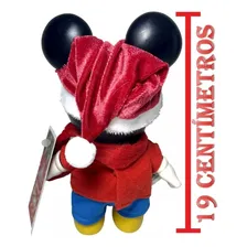 Edição Natal - Boneco Pequeno Personagem Mickey Mouse Noel Natalino - Decoração Natalina Disney - Multibrink Brinquedos Foto mini 4