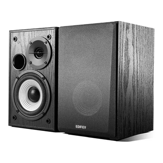 Edifier R980t Par Caixas Acústicas Ativas Bookshelf 24w Rms Preto Foto 1
