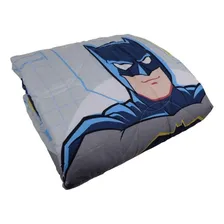 Edredom Microfibra+fronha Infantil Dupla Face Batman Lepper Foto mini 3