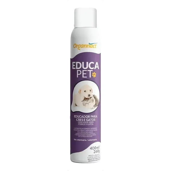 Educador Para Cães E Gatos Educapet Spray 400ml Educa Pet Foto 1