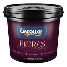 Efeito Revestimento Pedras Naturais 20kg Ciacollor Cor Itaúnas Foto  mini 1