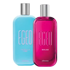 Egeo Vanilla Vibe Colônia 90ml + Egeo Dolce Colônia 90ml Foto  mini 1