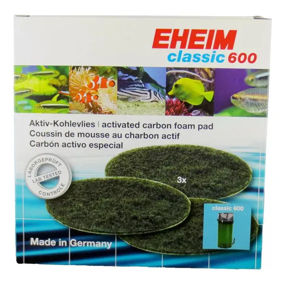 Eheim Carbon Filter Pads For Classic 600 / 2217 (2628170) Foto 1