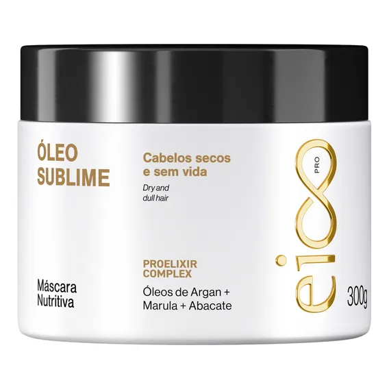 Eico Professional Óleo Sublime Máscara Tratamento 300g Foto 1