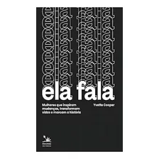 Ela Fala: Ela Fala, De Cooper, Yvette. Editora Primavera Editorial, Capa Mole Em Português Foto  mini 1