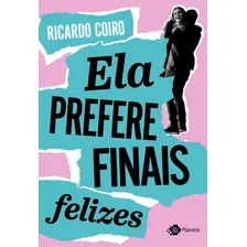 Ela prefere finais felizes, de Coiro, Ricardo. Editorial Outro Planeta, capa mole em português, 2019 Foto mini  3