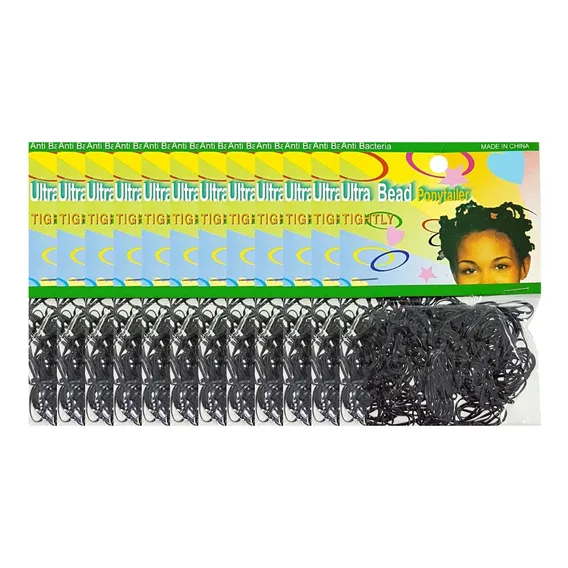 Elastico De Silicone Para Penteados Pet 12 Pacotes Foto 1