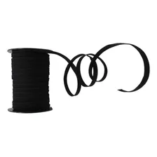 Elástico Elástico Roupa Confecção Chato ESTRELA AVIAMENTOS Elástico Chato liso preto de 0.4cm Foto mini 1