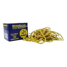 Elástico Para Dinheiro N°18 Premier 30 Gramas 25 Un Full Foto  mini 1