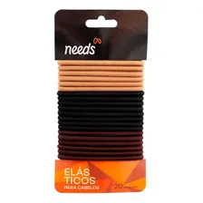 Elásticos Para Cabelo Triss TRISS CONJUNTO DE ELASTICOS PARA CABELO EM NAILON CORES PRETO, MARROM E BEGE CONTENDO 20 UNIDADES Foto mini  2