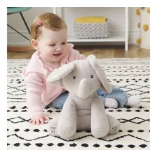 Elefante Flappy Animado Gund Canta Brinca Peek-a-boo Cor Cinza Foto mini 3