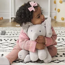Elefante Flappy Animado Gund Canta Brinca Peek-a-boo Cor Cinza Foto mini 2