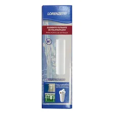 Elemento Refil Filtro Agua Loren Acqua 9 3/4 Lorenzetti Entr Cor Branco Foto mini 3