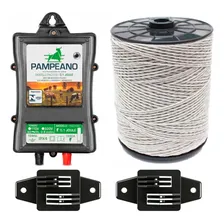 Eletrificador Cerca Eletrica + Kit Isolador W 500 Metros Fio Cor Preto Foto mini 1