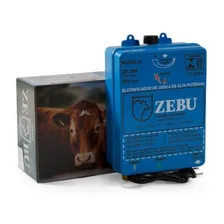 Eletrificador Cerca Zebu 200km 10 Joules Função Seca Capim Foto mini 1