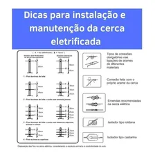 Eletrificador Cerca Zebu 200km 10 Joules Função Seca Capim Foto mini 4